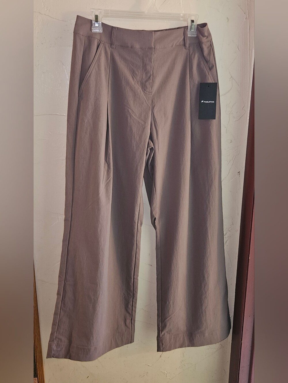 Fabletics Mid Rise Wide Leg Trousers